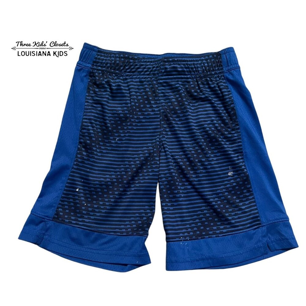 All In Motion S (6/7) Blue Print Athletic Shorts